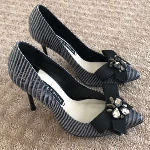 Alice & Olivia Brand New heels with Jewels!